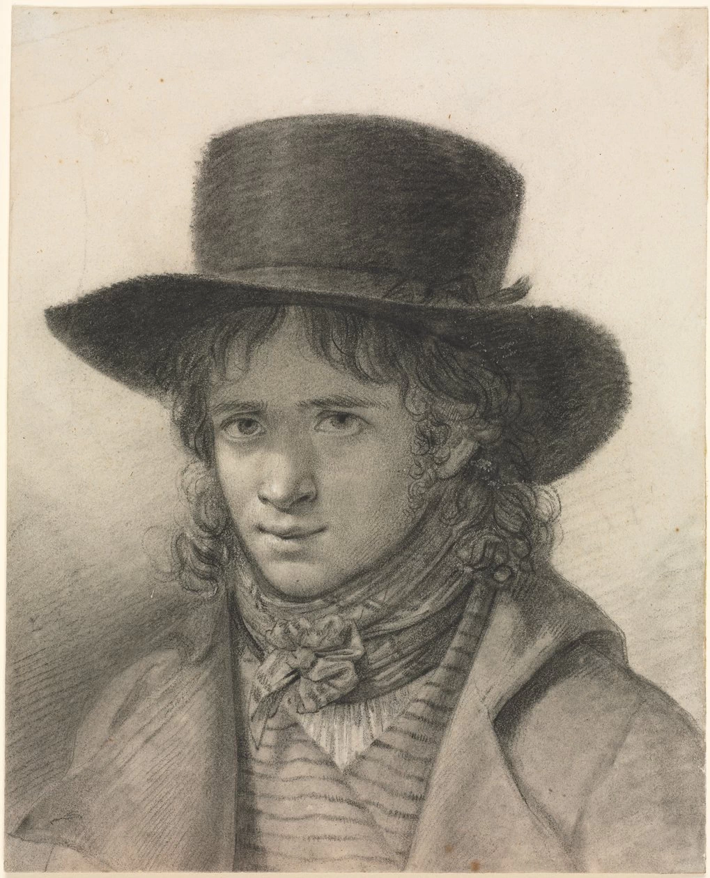 Autoritratto con Cappello - Cleveland Museum of Art